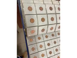 Binder of Canadian Pennies