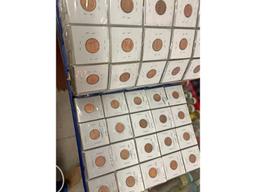 Binder of Canadian Pennies