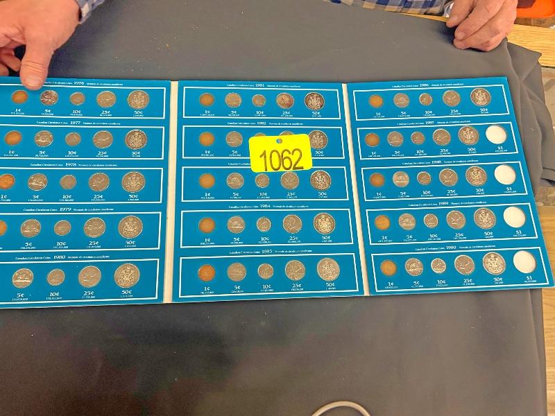 1976-1990 Canadian Coin - Partial Sets
