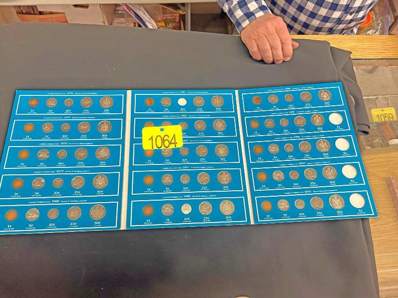 1976-1990 Canadian Coin - Partial Sets