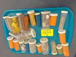 Tray of Canadian Nickels