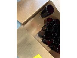 Box of Red Glasses