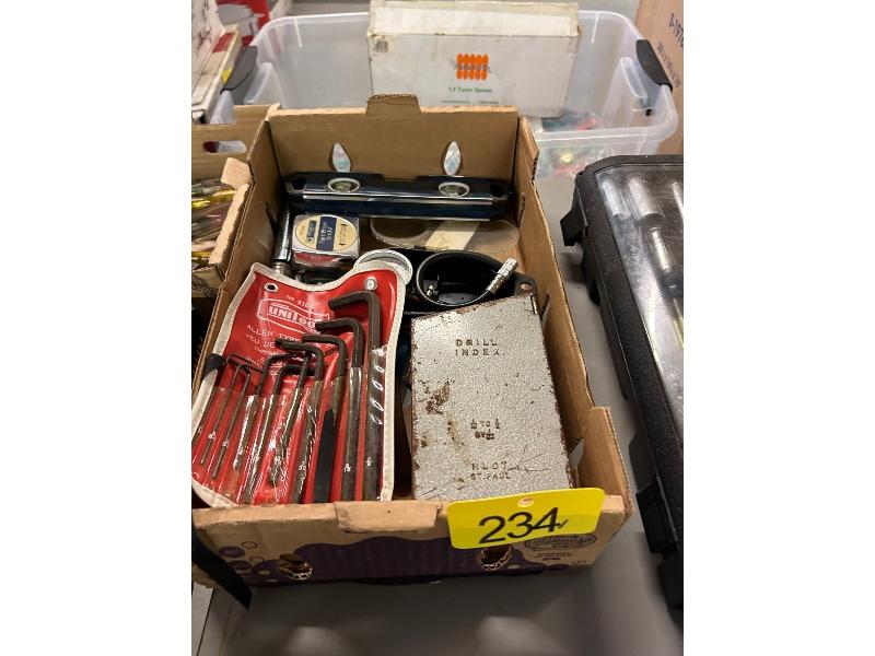 Allen Keys, Drill Bits, Etc.