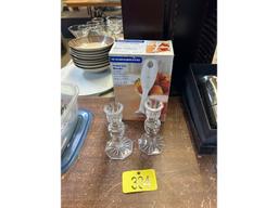 Candle Sticks & Immersion Blender