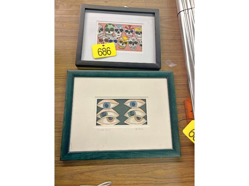 2 Framed Prints