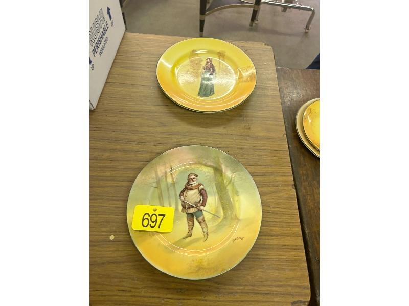 2 Royal Doulton Plates