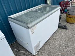 Glass Top Freezer - Working