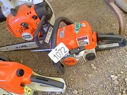 Stihl MS170 Chainsaw - Runs