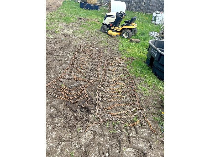 Tractor Chains  - Came off a C-70 Case