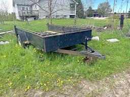 6'x12' Bumper Hitch Box Trailer - Sold As Is, Ownership