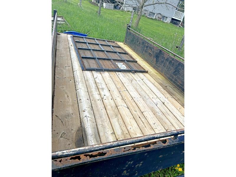 6'x12' Bumper Hitch Box Trailer - Sold As Is, Ownership