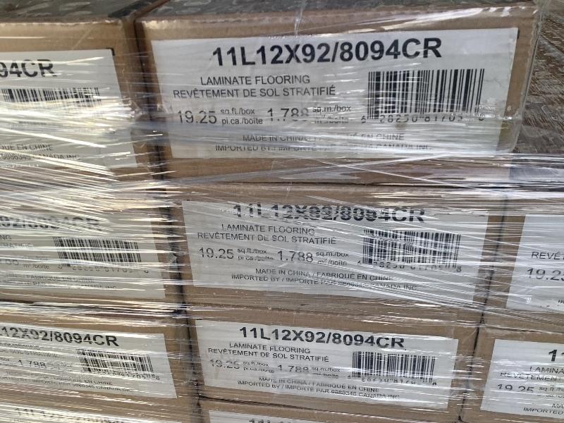New 12mm Laminate Flooring- 33 Boxes 19.25 Sq Feet Each