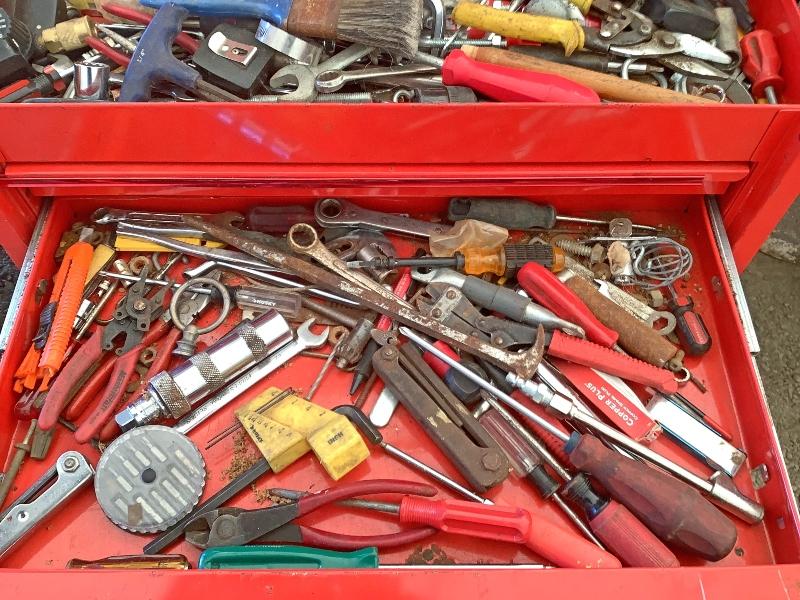 Toolbox & Contents Plus Filing Cabinet