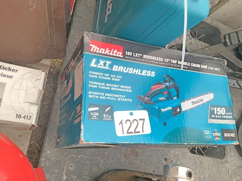 Makita LXT Brushless 12" Top Handle Chainsaw
