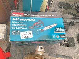 Makita LXT Brushless 12" Top Handle Chainsaw