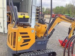 New AGT DM12-C Mini Excavator With Hydraulic Thumb