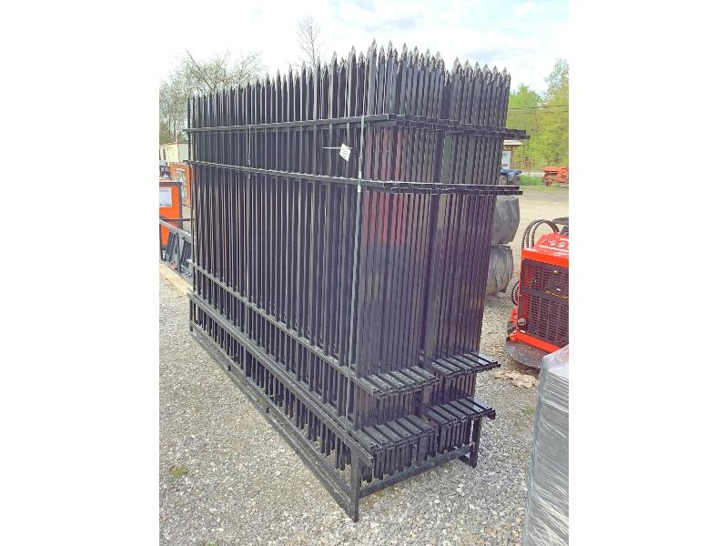 New AGT 10' Wrought Iron Fencing