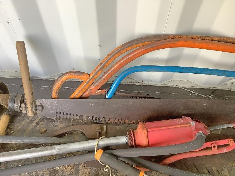 Saws, Hedge Trimmer, Fuel Pump, Pruners, Etc.