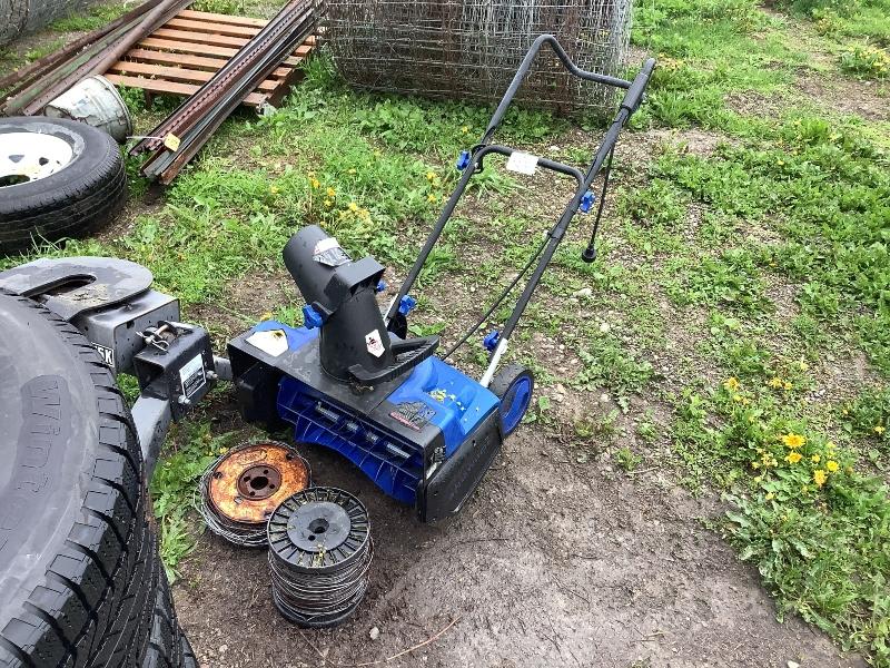 Electric Snowblower & Wire