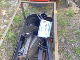 New AGT Skid Steer Hydraulic Auger