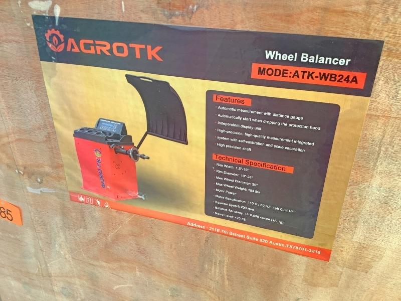 New AGROTK Wheel Balancer