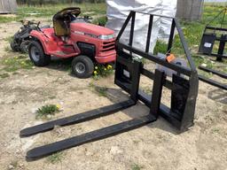 New AGT Skid Steer Pallet Forks