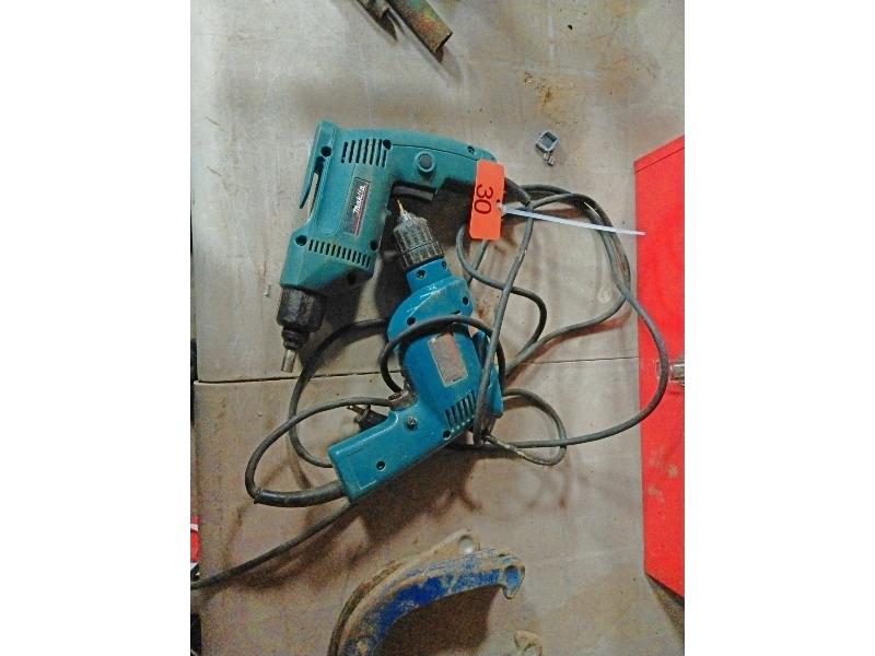 2 Makita Drills