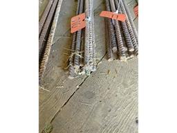 10 Pieces of Rebar 6' Long