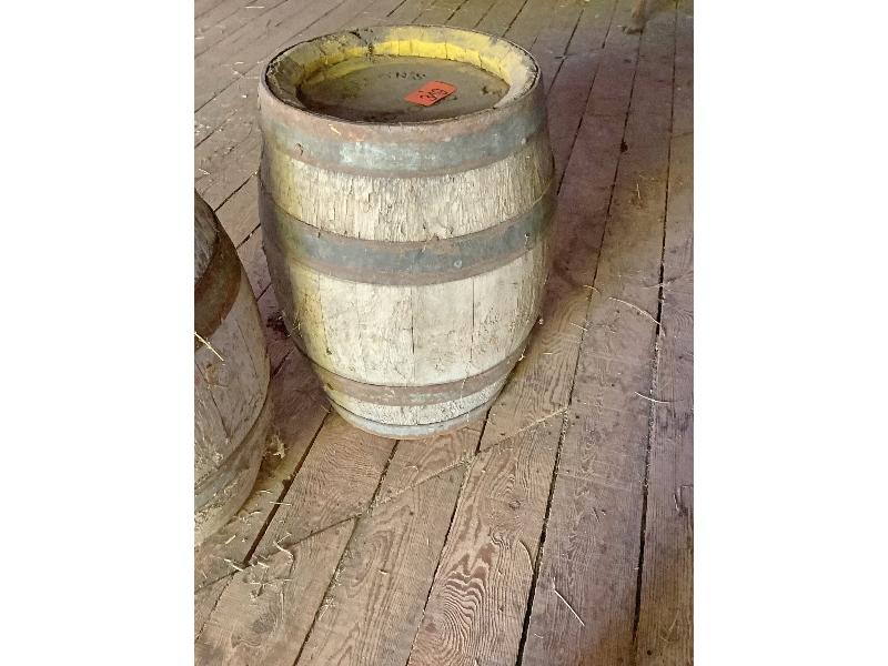 Molson's Oak Beer Keg In Original Condition