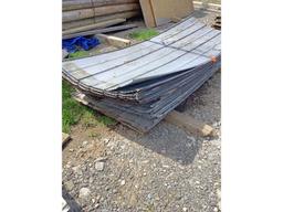 82 Pieces Roofing Steel 7' & 8' Lengths