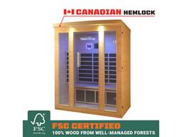 New TMG-LSN30 Sauna Room Three Person Indoor Infrared