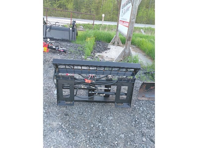 New AGT Hydraulic Adjust Skid Steer Pallet Forks