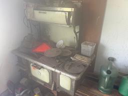 Old Findlay Cookstove - As Viewed