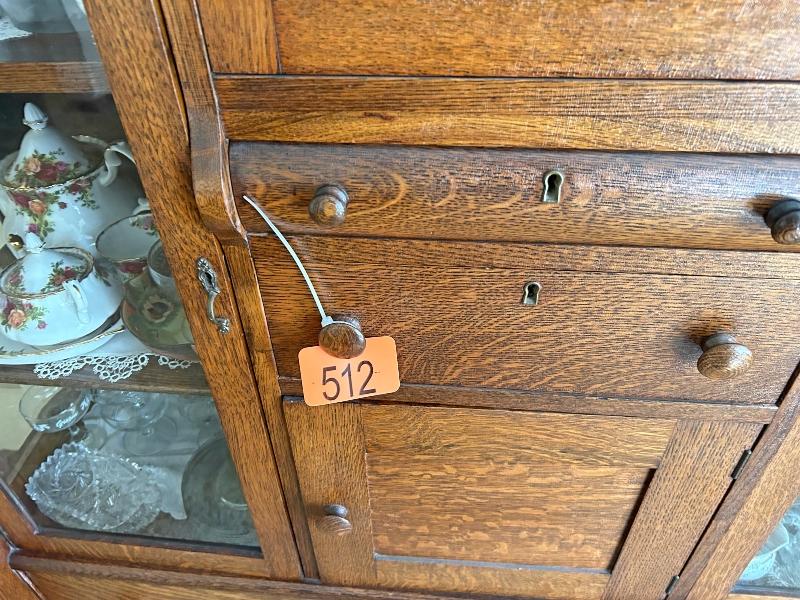 Antique Old China Cabinet