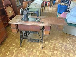 Old Singer Treadle Sewing Machine