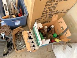 Containers of Tools, Grease Parts - 13 Containers