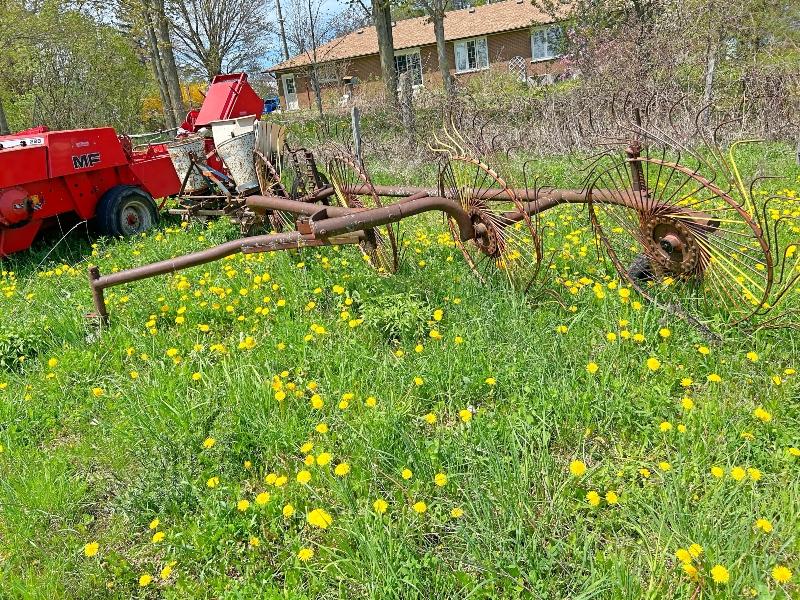 4 Wheel Hay Rake