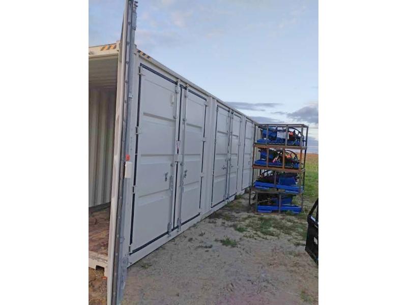 Single Trip 40' High Cube 5 Door Sea Container