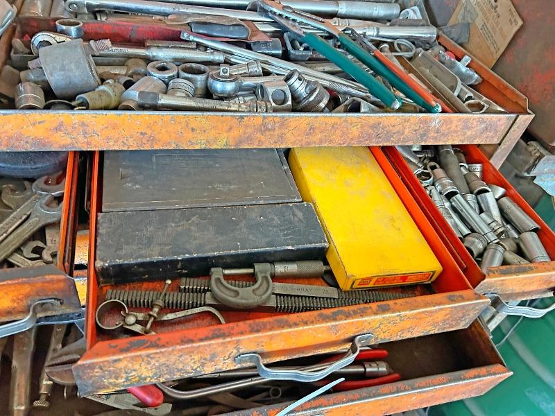 Herbrand Tool Box with Contents