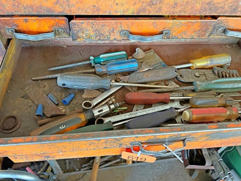 Herbrand Tool Box with Contents