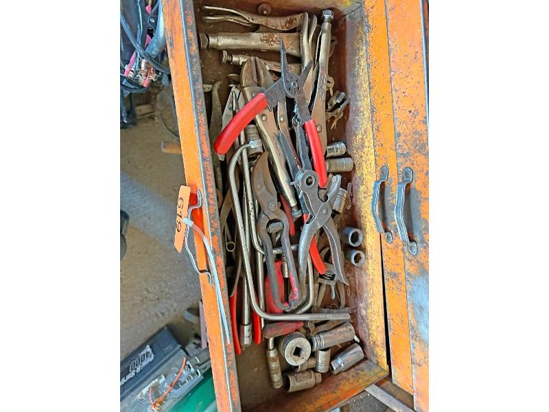 Herbrand Tool Box with Contents