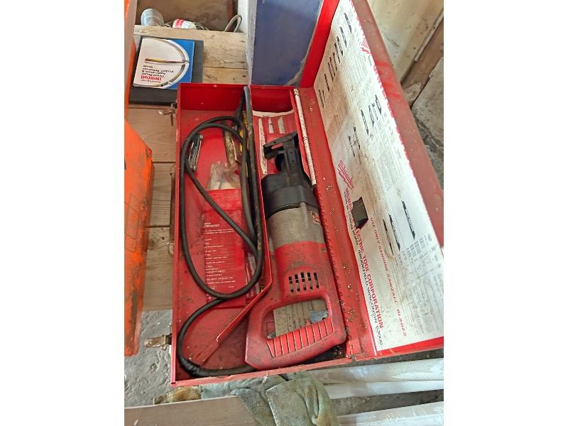 Milwaukee Sawzall, Catchall, Spark Plug Repair Kit, Etc.