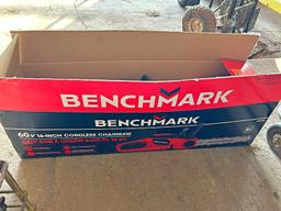 New Benchmark 60V 16" Battery Chainsaw