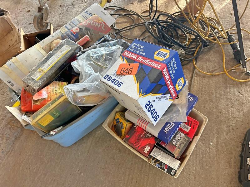 4 Boxes of Automotive & Small Engine Parts