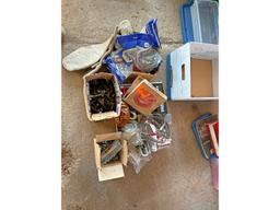 5 Boxes of Assorted Fasteners