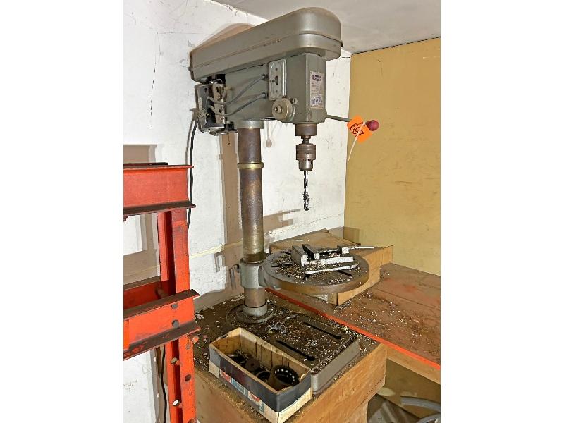 16 Speed Drill Press & Vise