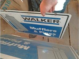Walker Enamel Signs