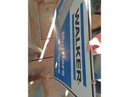 Walker Enamel Signs