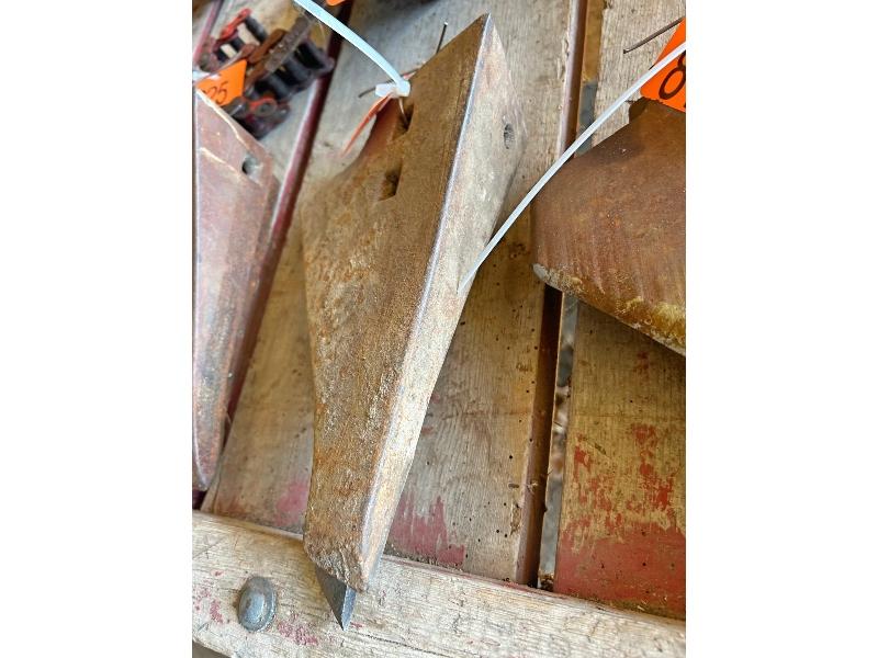 Massey Harris Steel Plow Shears - Fits 23 A Bottom Plate