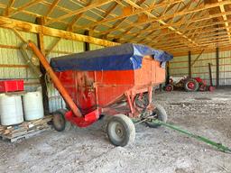 Turnco Gravity Wagon With Running Gear